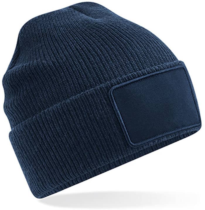 Mütze Removable Patch Beanie French Navy