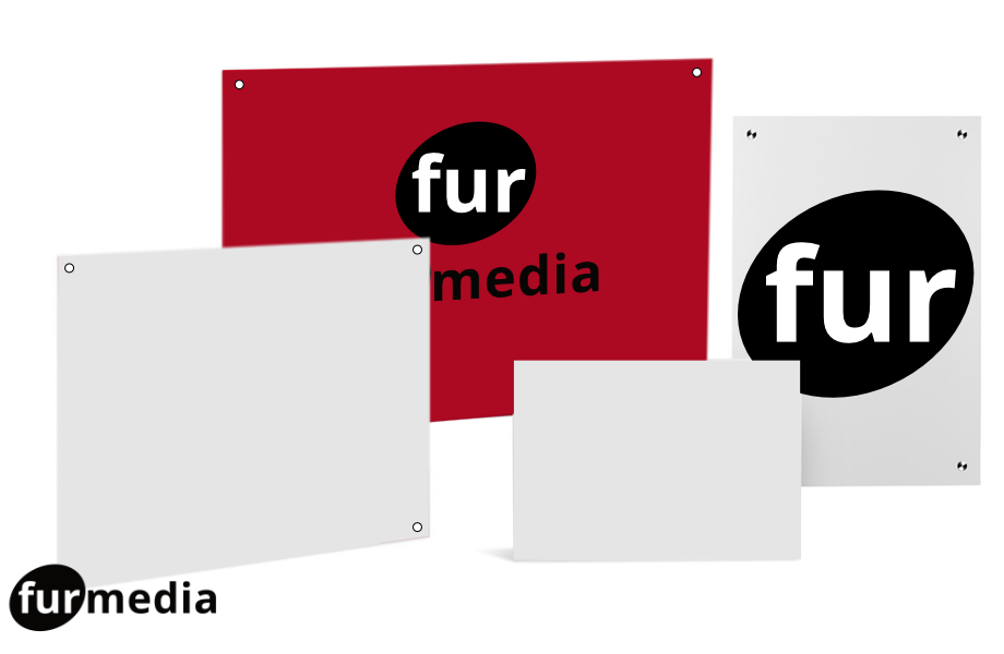 Werbeschild inkl. Druck Hartschaumplatte 5 mm