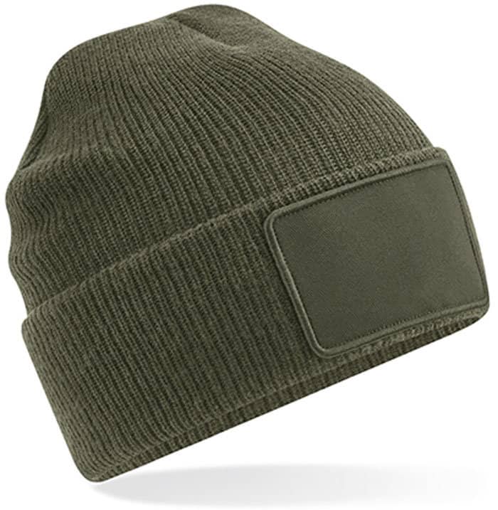 Mütze Removable Patch Beanie Military Green