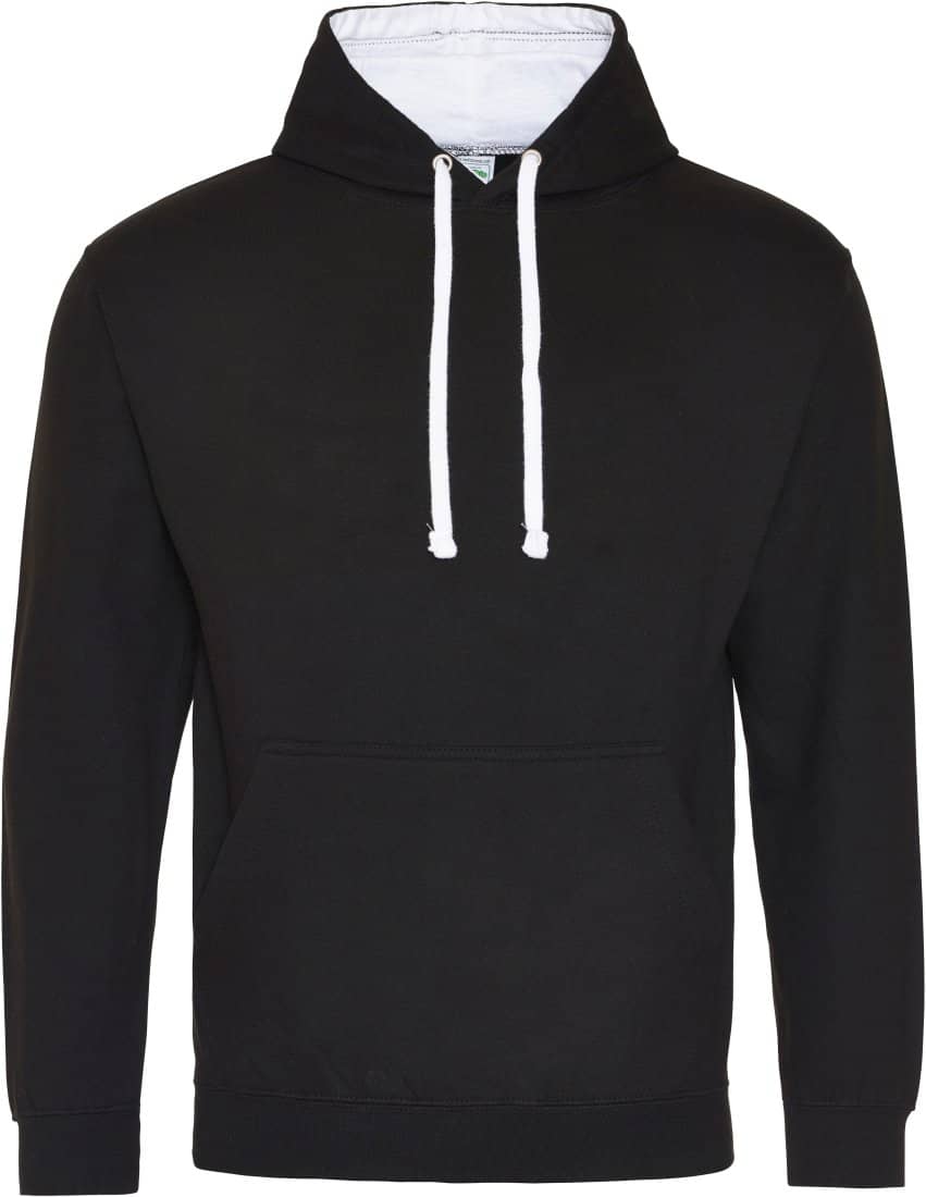Varsity Hoodie Jet Black / Artic White
