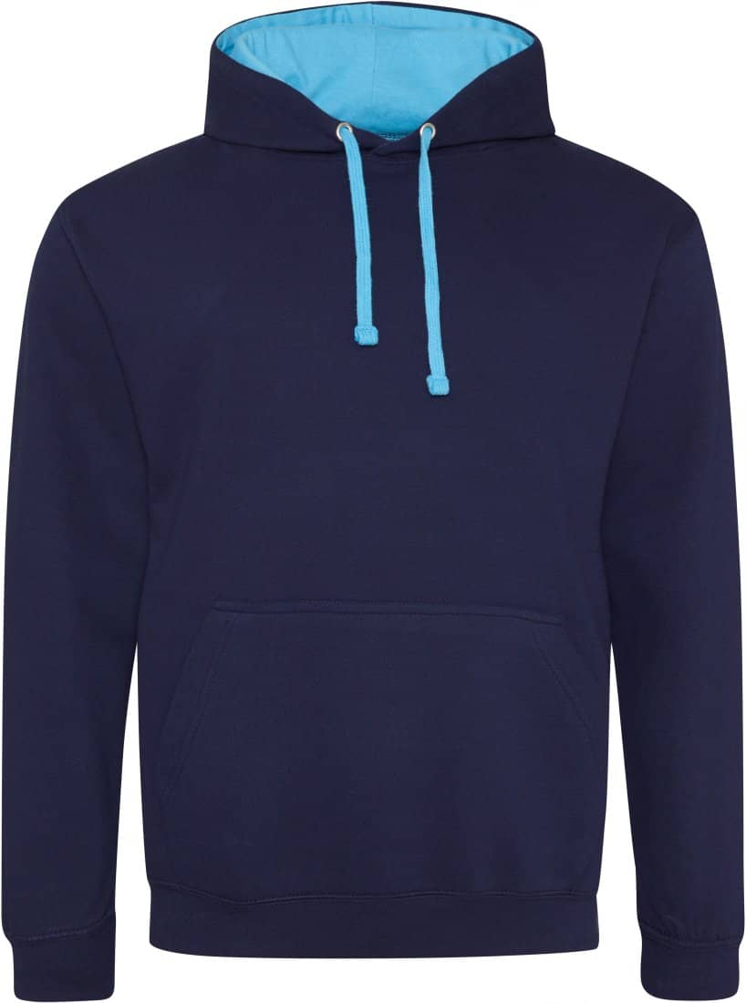 Varsity Hoodie Oxford Navy / Hawaiian Blue