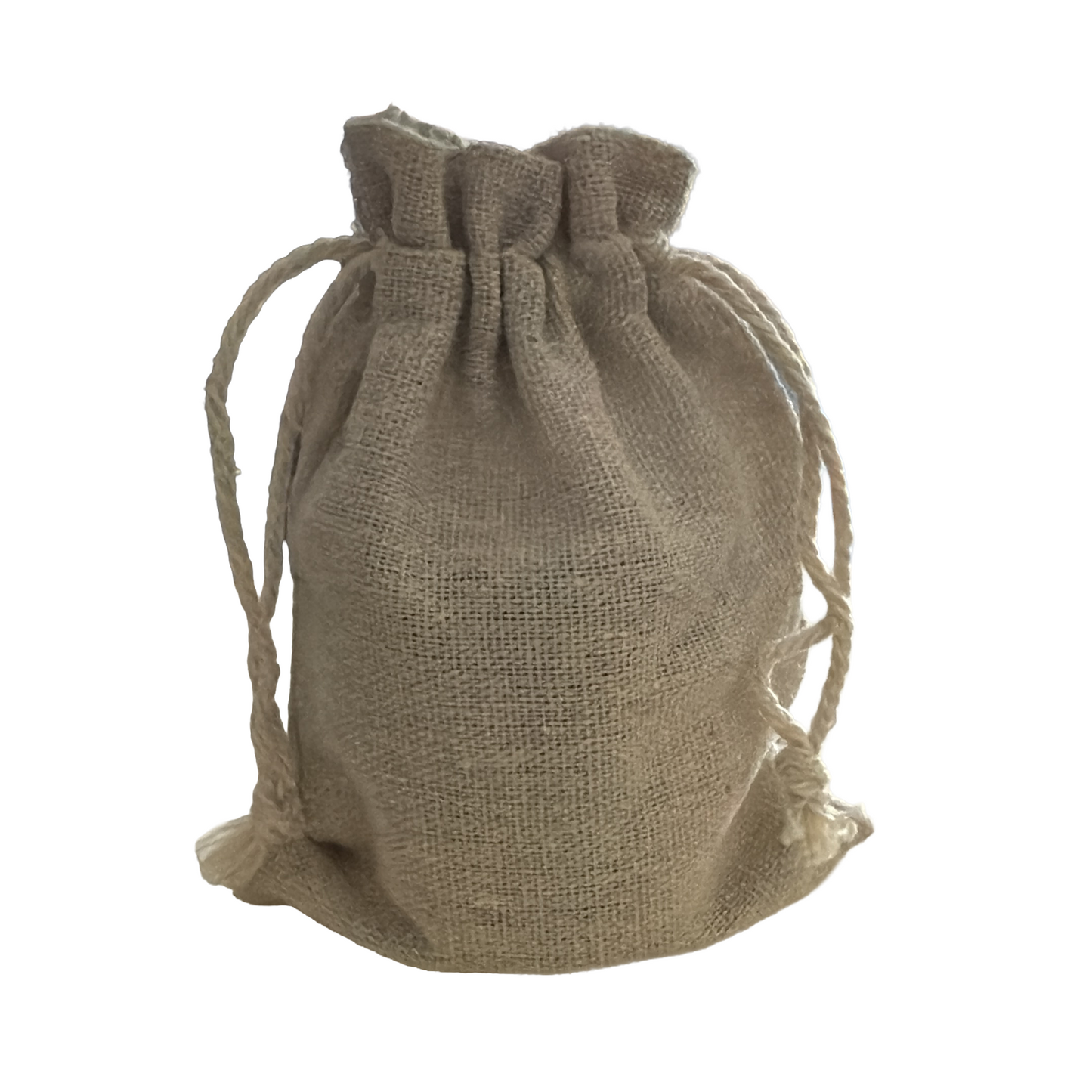 Baumwollsäckchen mit Baumwollkordel und Logodruck