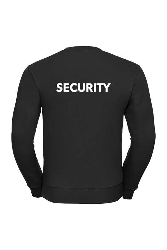 Russell Authentic Sweatshirt Black SECURITY