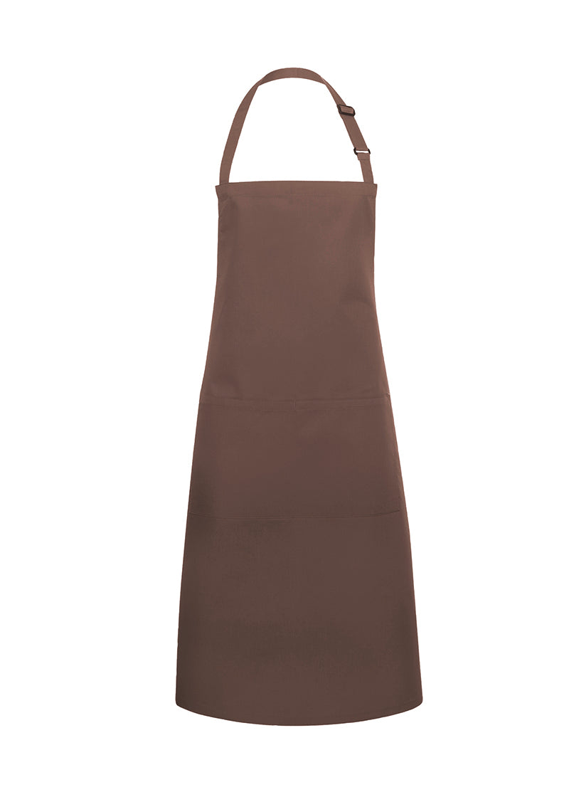 Latzschürze Basic mit Tasche und Schnalle