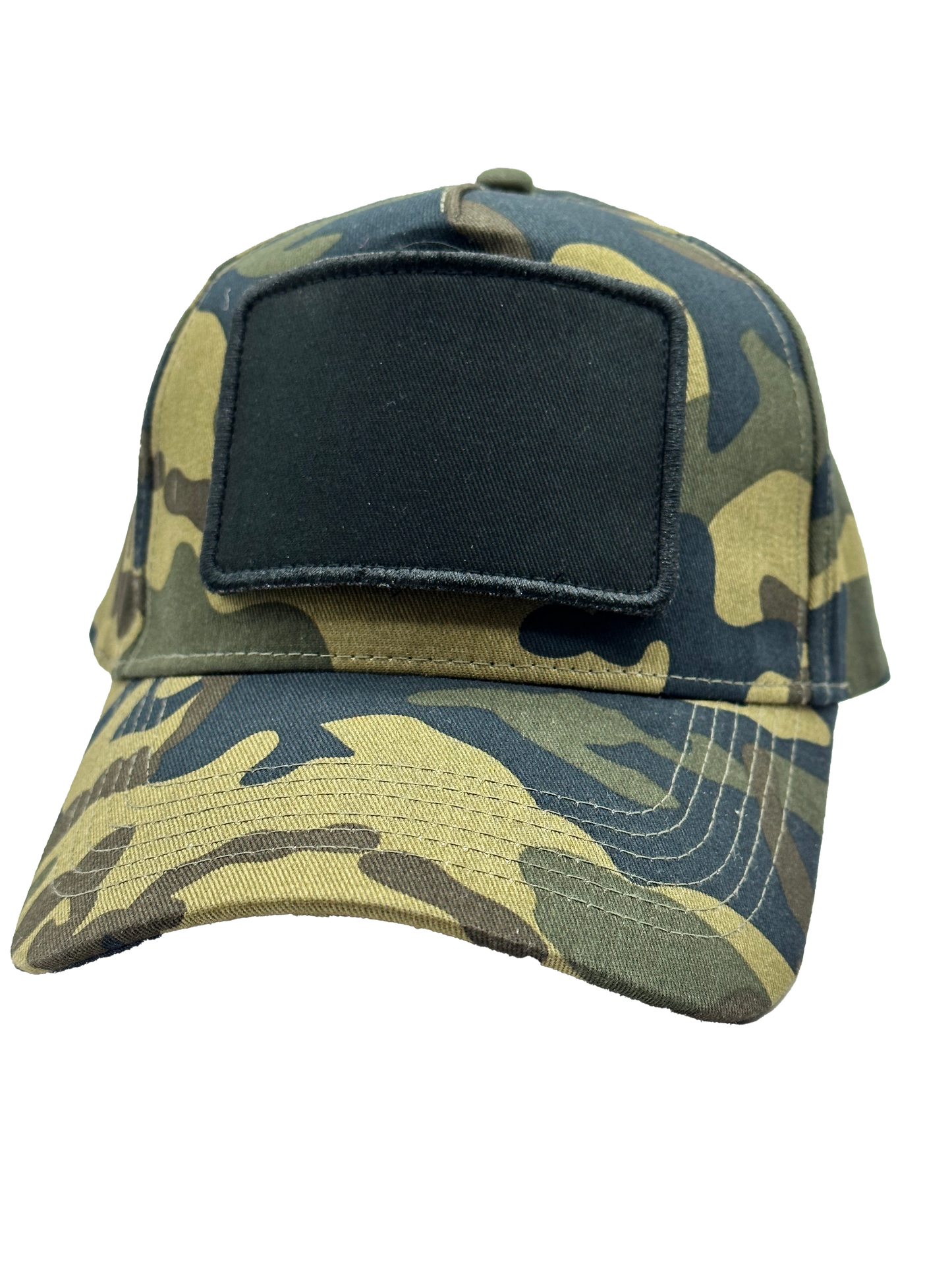 Beechfield Removable Patch 5 Panel Cap Jungle Camo