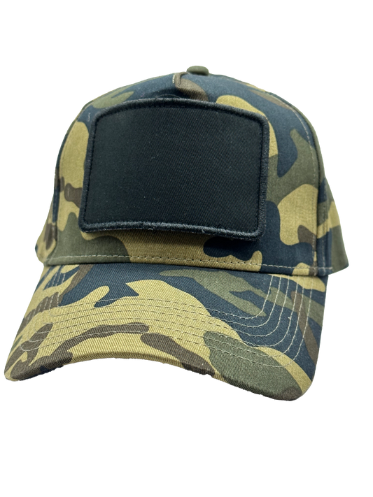 Beechfield Removable Patch 5 Panel Cap Jungle Camo