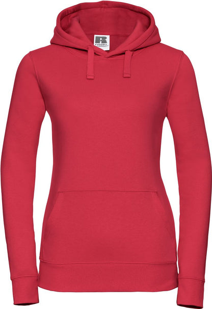 Hoodie Damen mit Logo auf der Brust