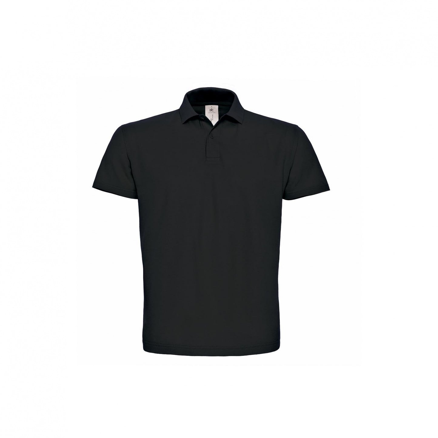 B&C ID.001 Polo Shirt Unisex Black