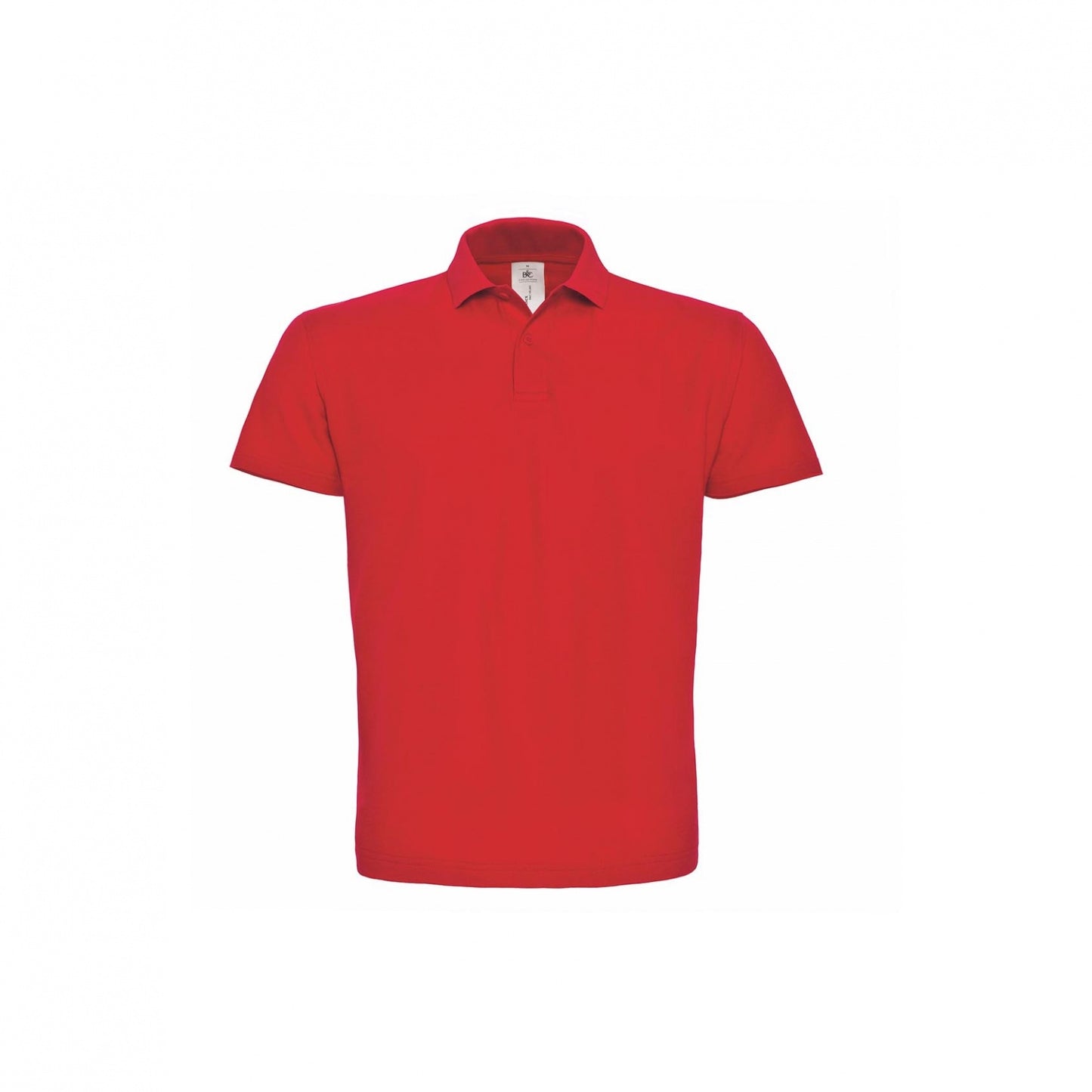 B&C ID.001 Polo Shirt Unisex Red