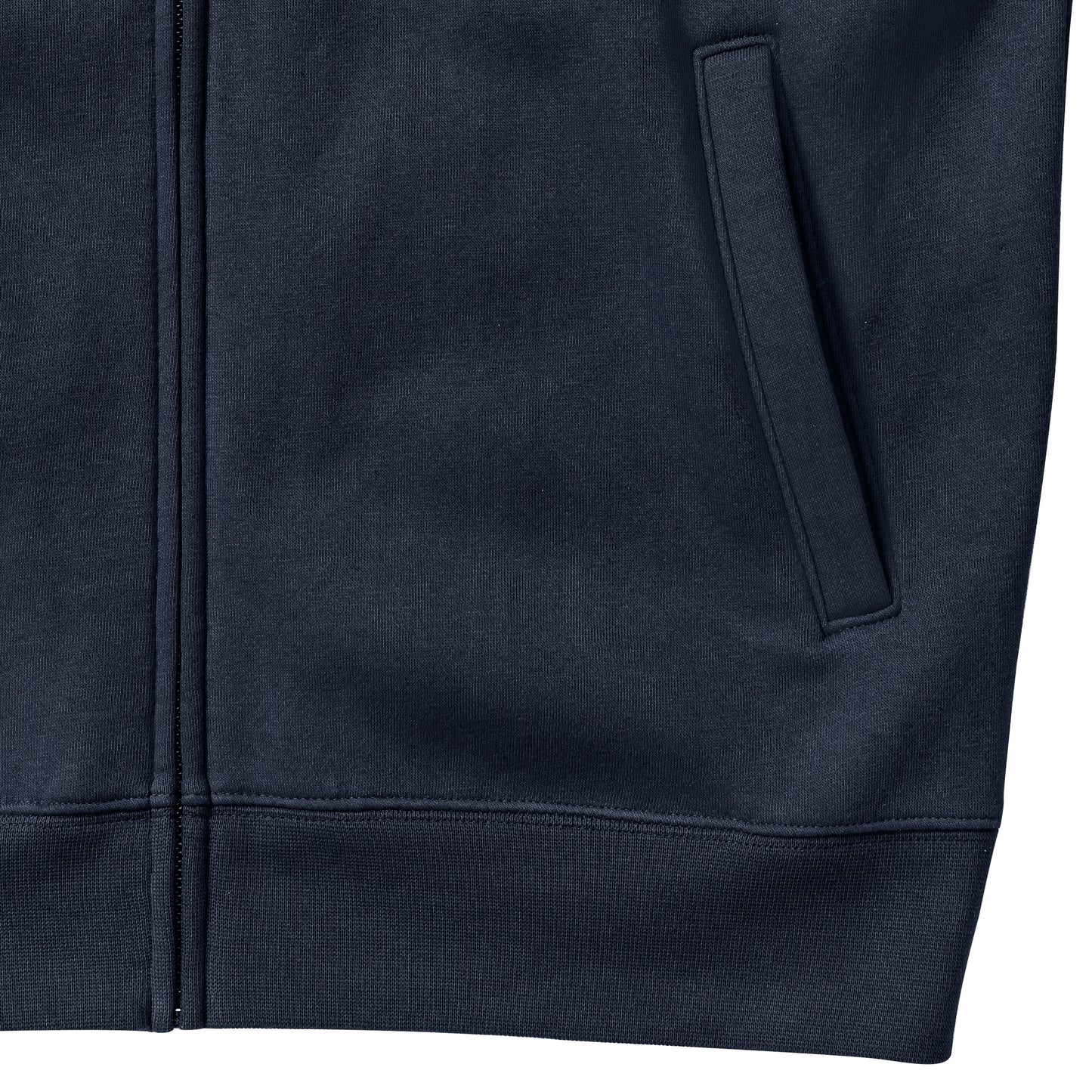 Authentic Sweat Jacket Zipper Unisex ohne Mütze