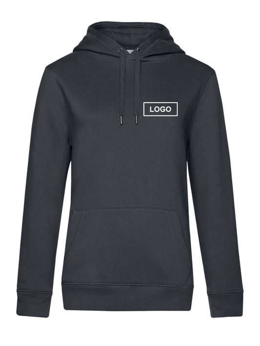 B&C QUEEN Damen Hoodie Aspahalt