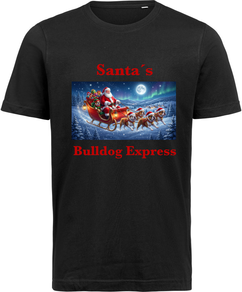 T-Shirt Santa´s Bulldogg Express - Unisex Basic