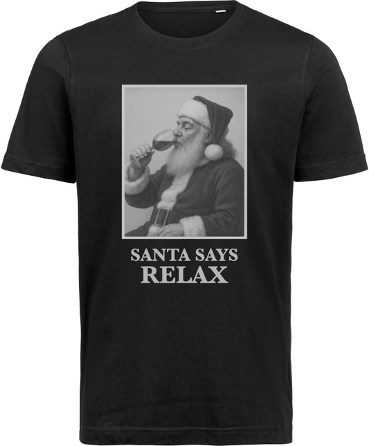 T-Shirt "Santa Says Relax" - Unisex Basic
