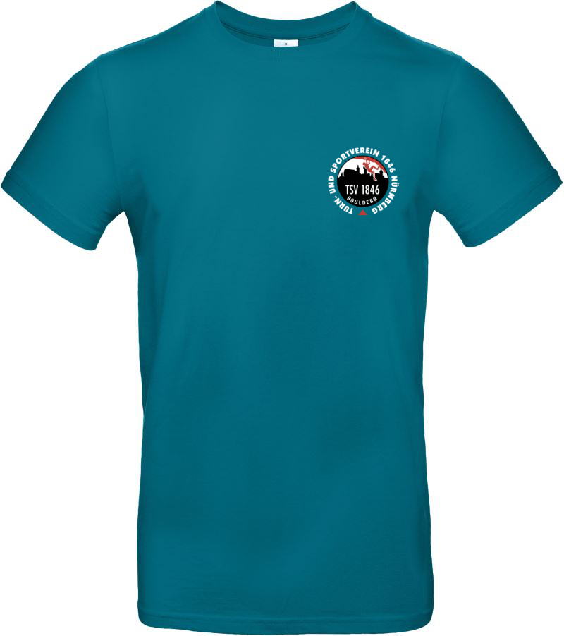 T-Shirt 190 TSV 1846 Bouldern - divi blue