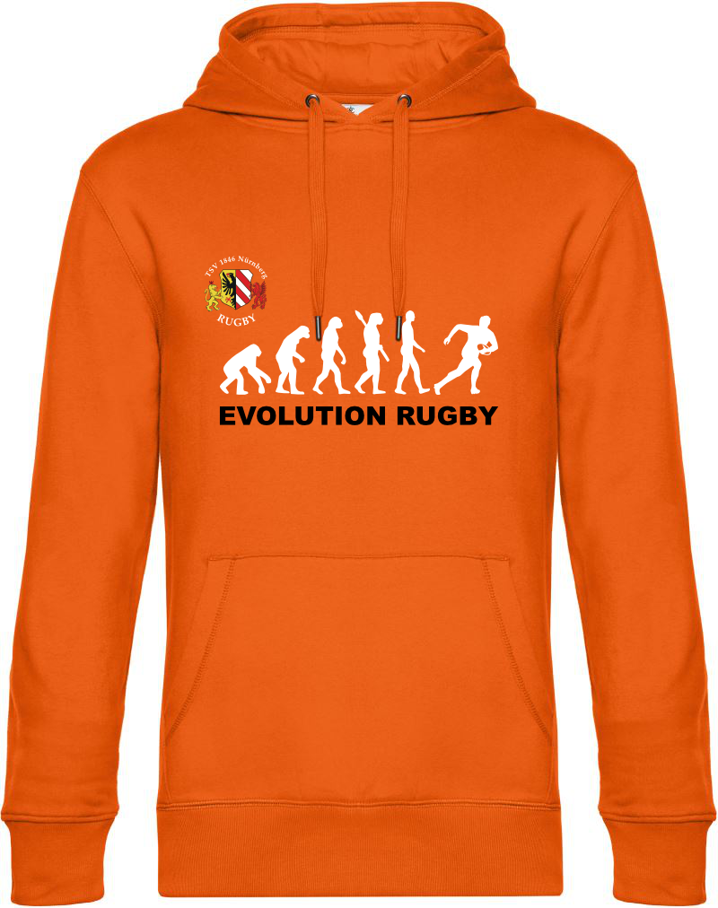 TSV 1846 Hoodie "Evolution Rugby" Orange