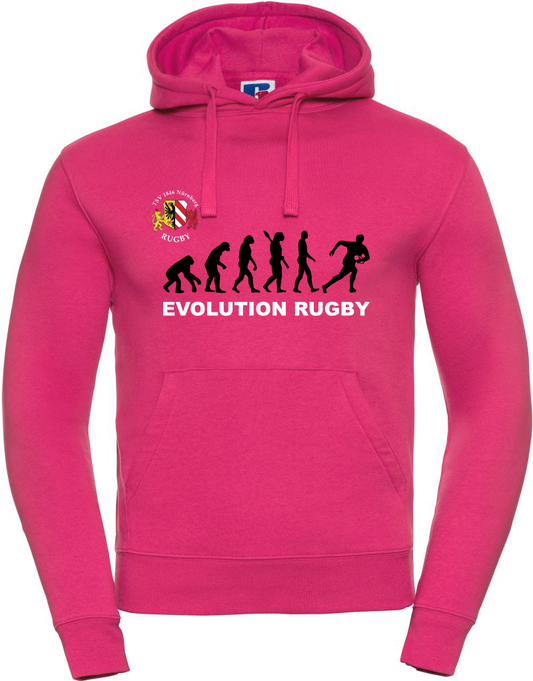 TSV 1846 Hoodie "Evolution Rugby" Fuchsia