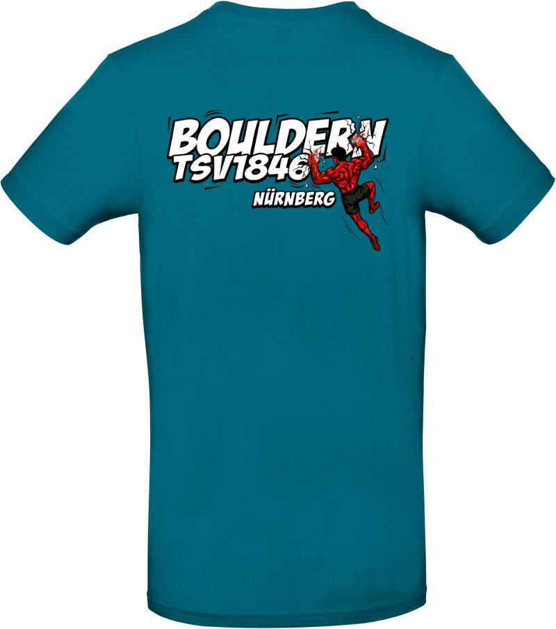 T-Shirt 190 TSV 1846 Bouldern - divi blue