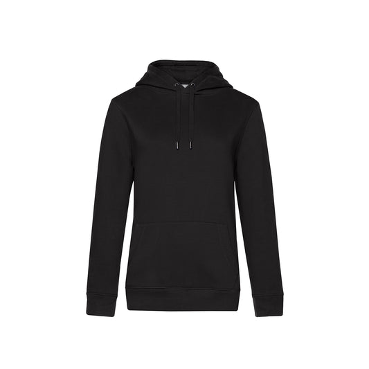 B&C QUEEN HOODED Urban Black